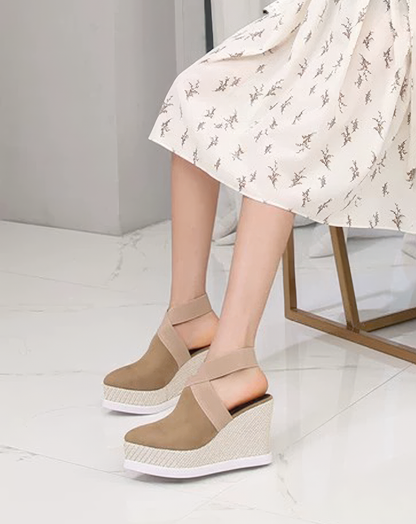 ♀Ankle Strap Platform Sandals