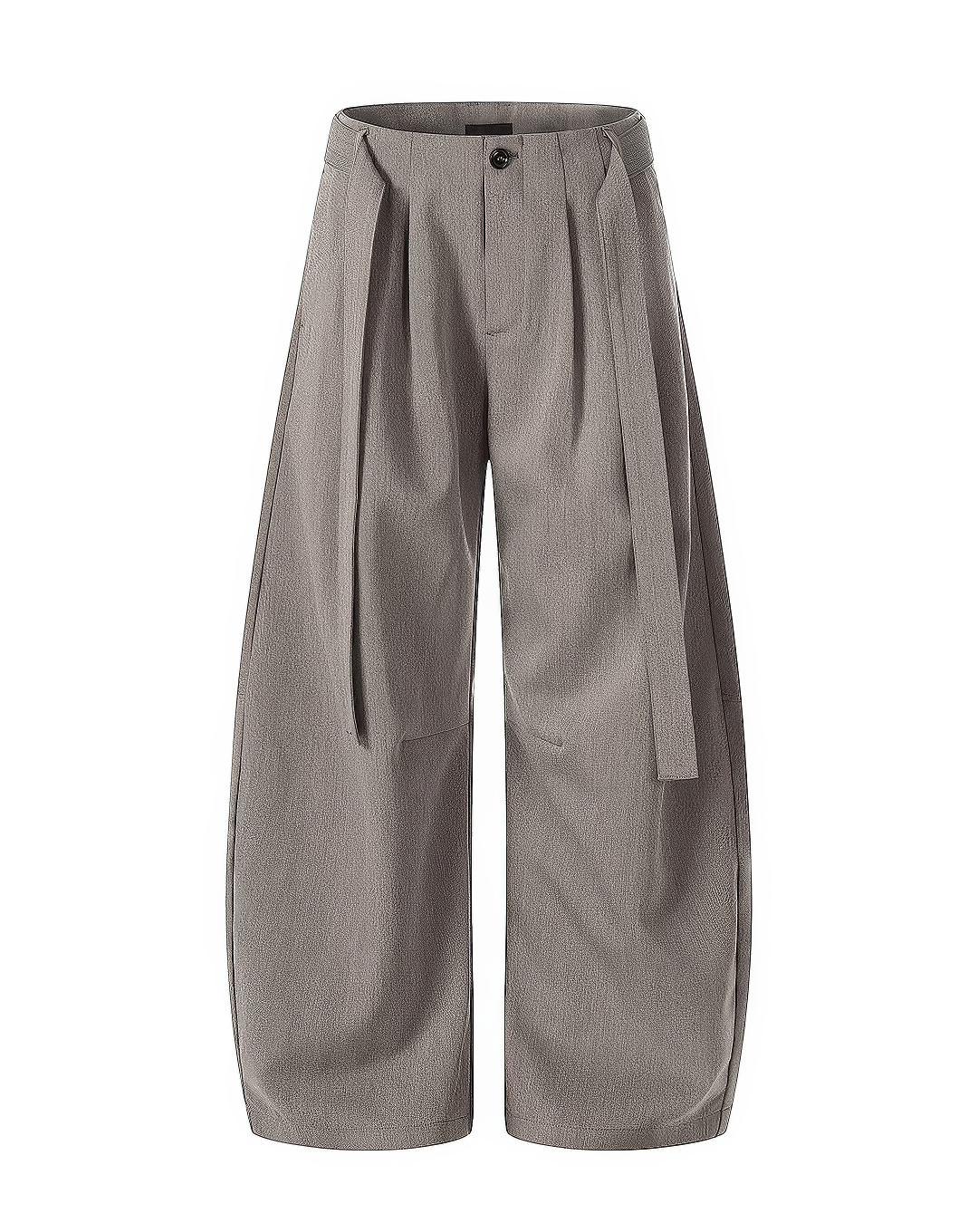 ♀Belted Wide Baggy Pants
