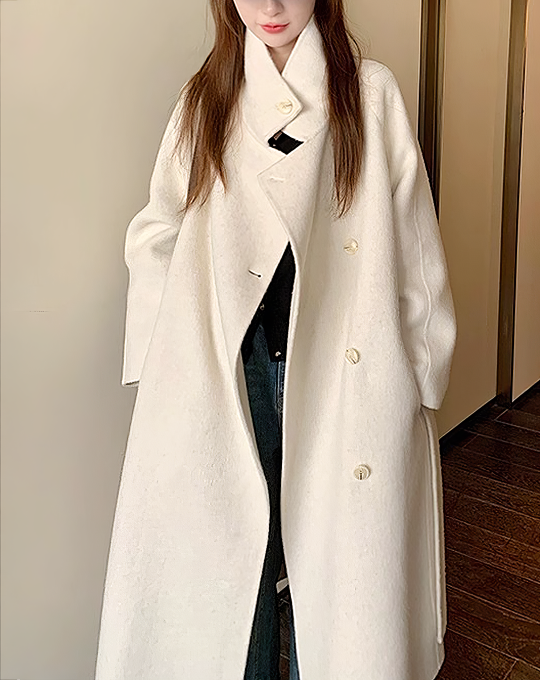 ♀Oversize Wool Coat