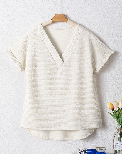 ♀Casual V-Neck T-Shirt