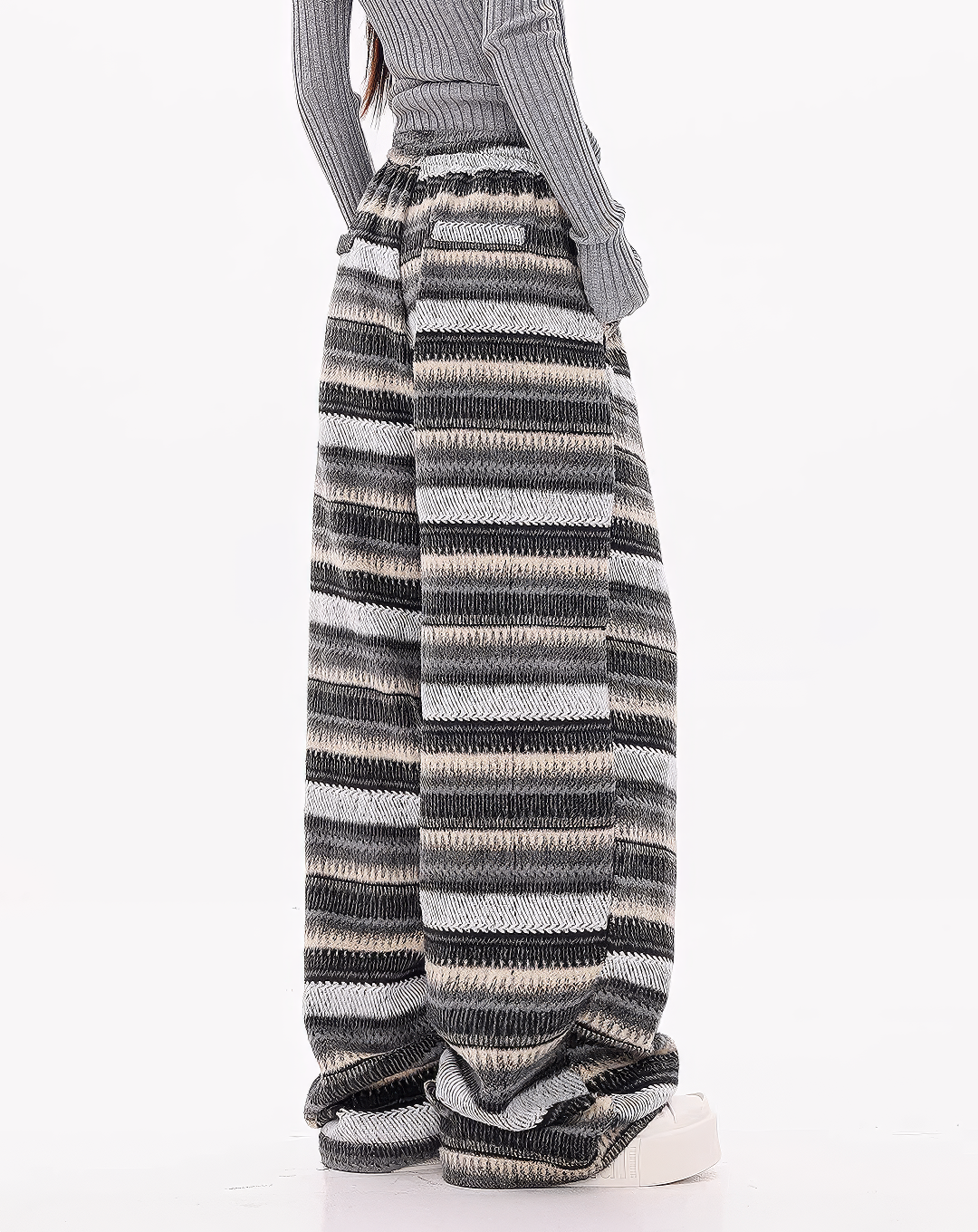 ♀Multi Stripe Lose Pants