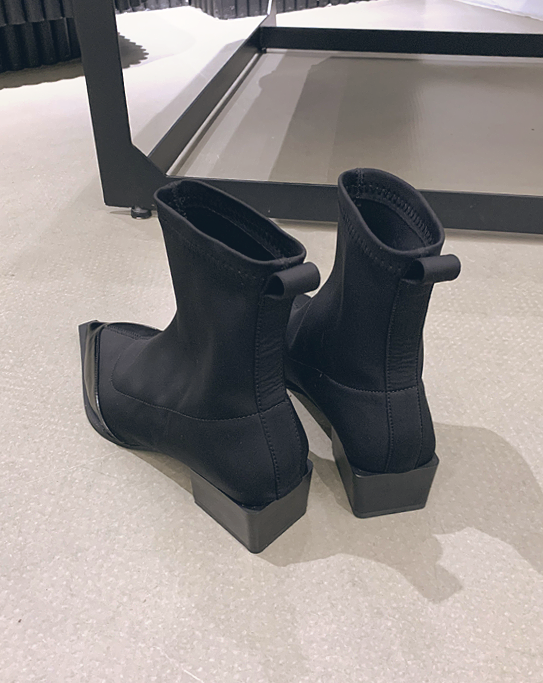 ♀Pointed Toe Low Heel Boots