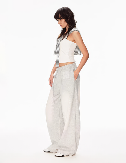 ♀Number Logo Sweat Pants