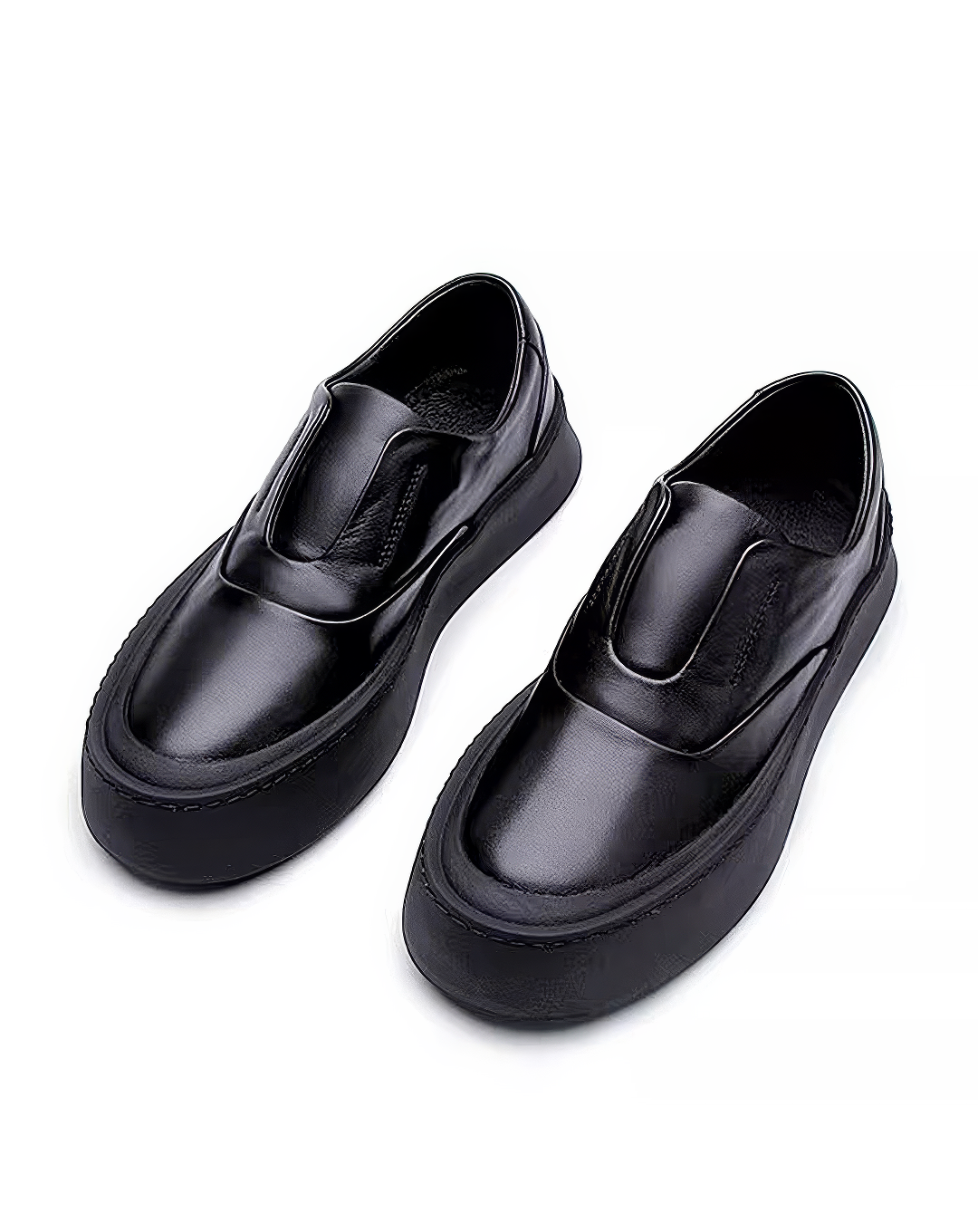 ♂♀本革／Mono Platform Slip-Ons