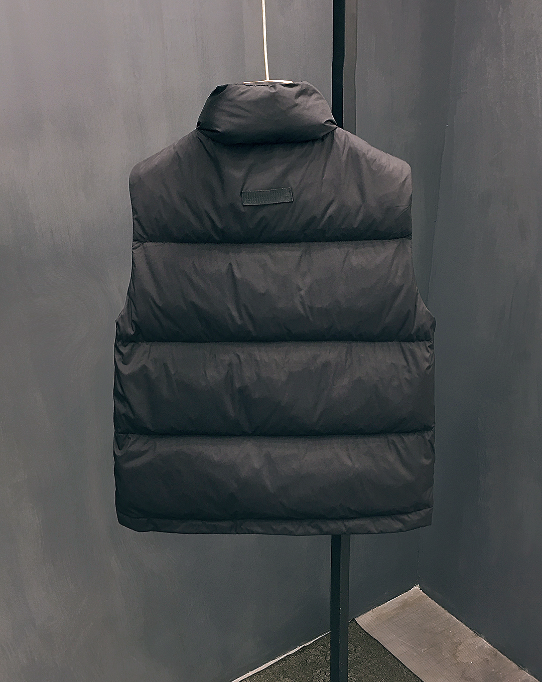 ♂Stand Collar Down Vest