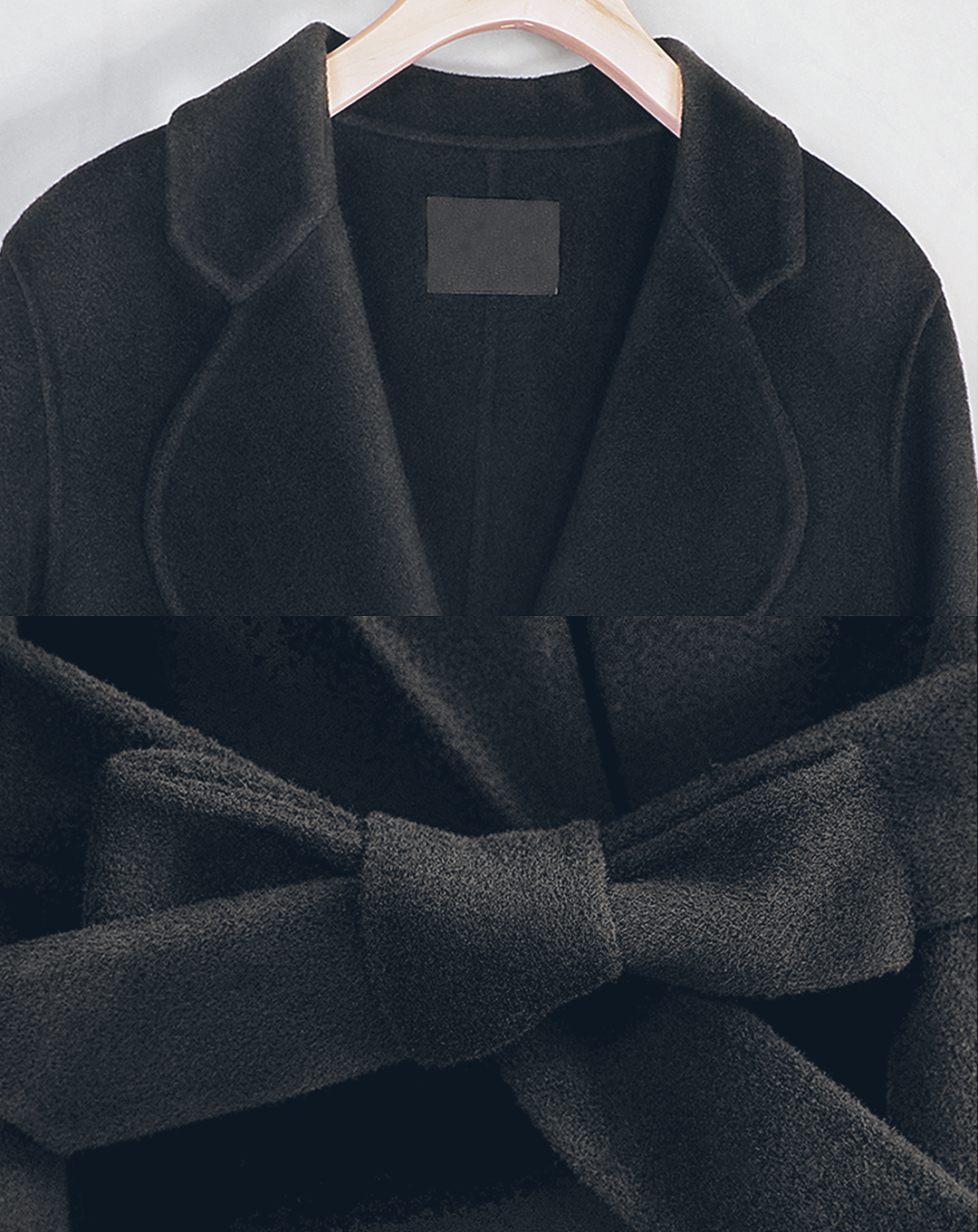 ♀Cashmere Blend Long Coat