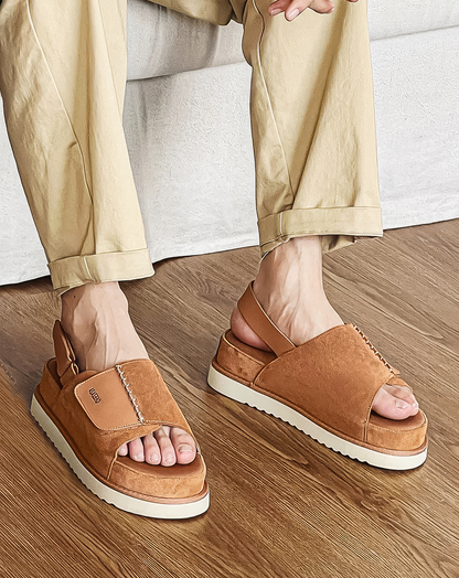 ♂♀Platform Backstrap Casual Sandals