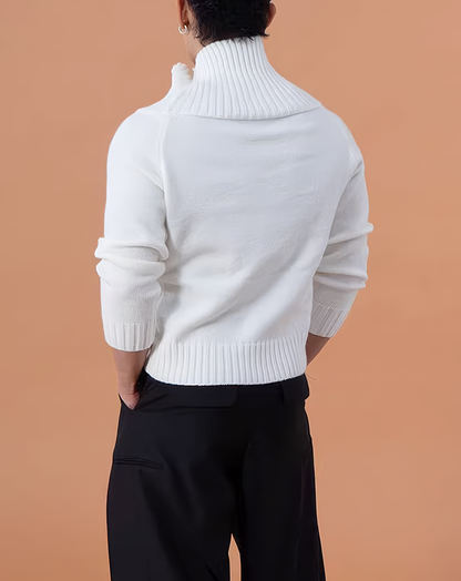 ♂Multi-Way Knit Sweater