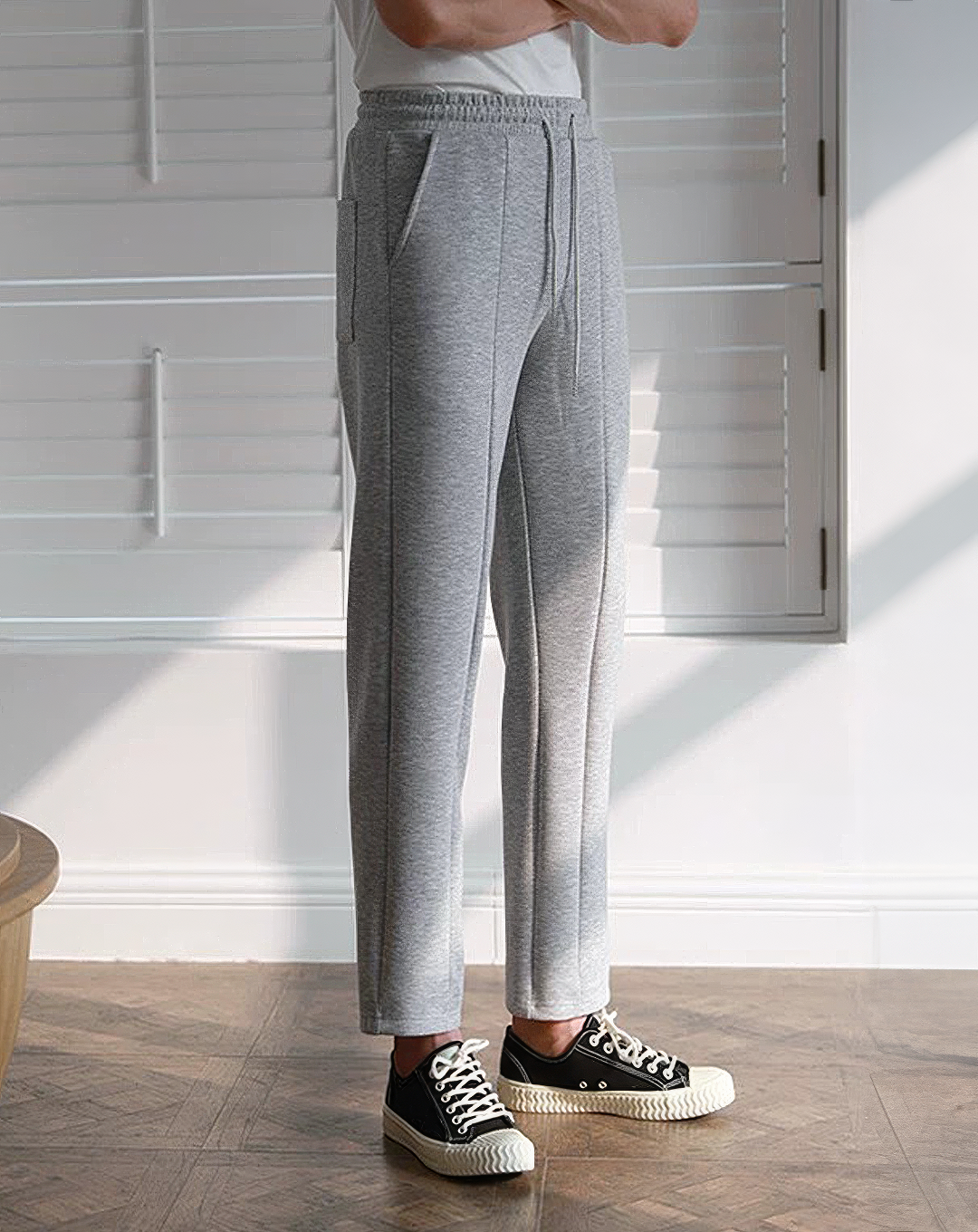 ♂Relaxed Jersey Straight Pants