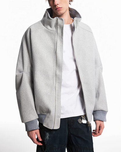 ♂♀ Zip Melton-like Jacket