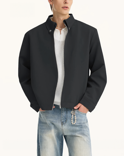 ♂♀Zip Minimal Outerwear