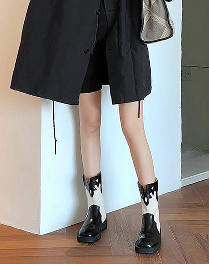 ♀本革／Western Style Mid Boots