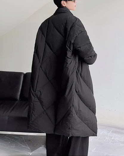 ♂Volume Shawl Wrap Coat