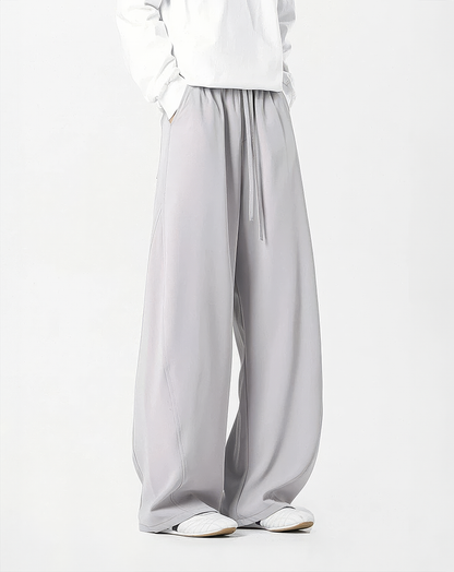 ♂Drawstring Wide Leg Pants
