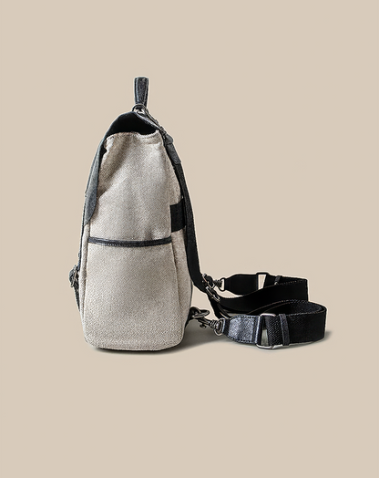 Contrast Flap Utility Bag