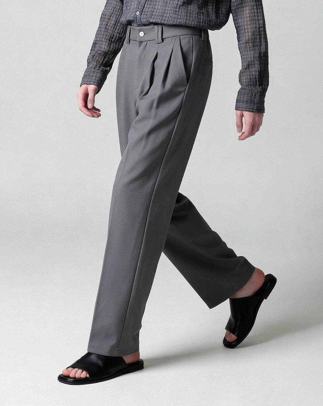 ♂♀Straight Wide Leg Trousers