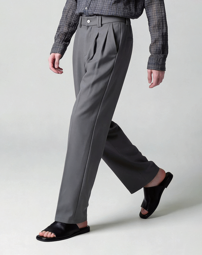 ♂♀Straight Wide Leg Trousers
