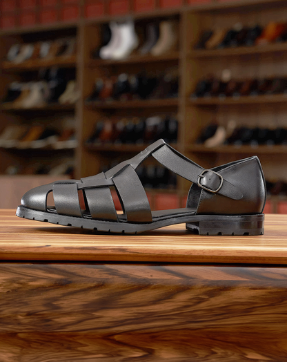 ♂本革／Classic Leather Gurkha Sandals