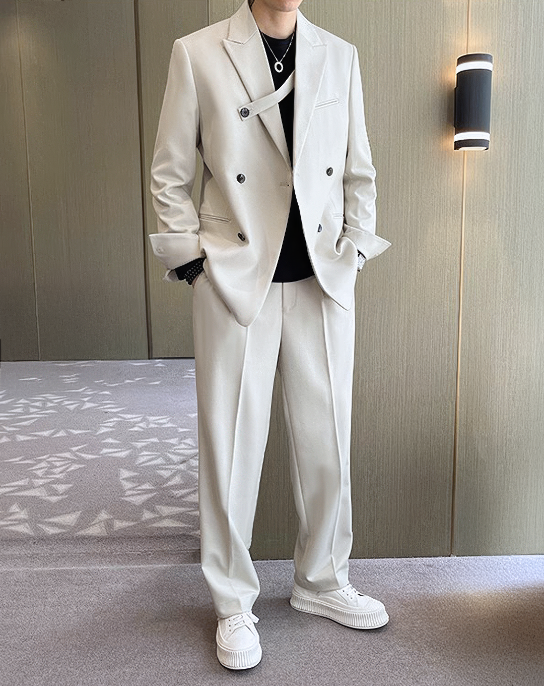 ♂Double Breasted Blazer & Pants