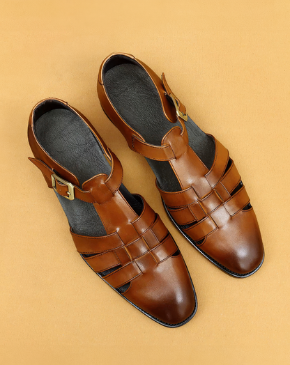 ♂本革／Noble Leather Gurkha Shoes