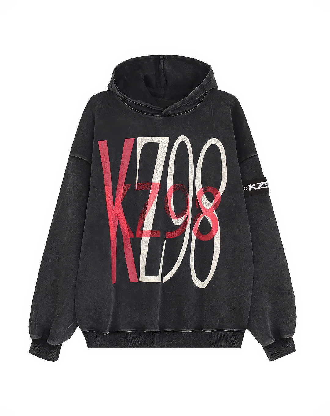 ♂Wash Graphic Hoodie