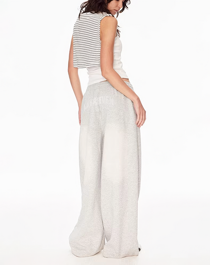 ♀Number Logo Sweat Pants