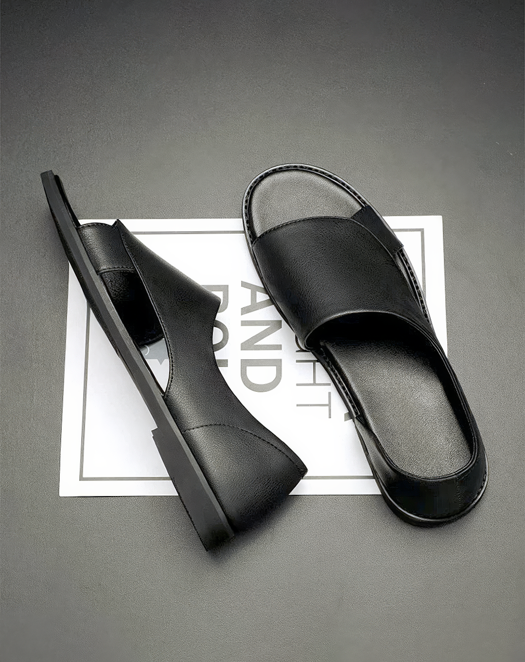 ♂本革／Real Leather Flat Sandals