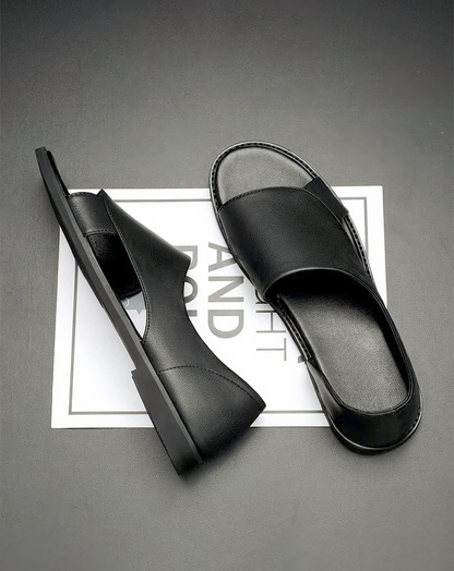 ♂本革／Real Leather Flat Sandals