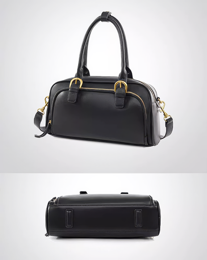 ♀本革／Leather Gold Buckle Bag