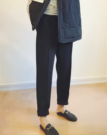 ♀Elegant Tapered Pants