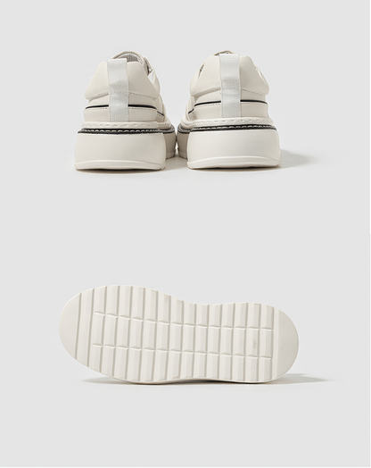♂♀本革／Verse Pure White Sneakers