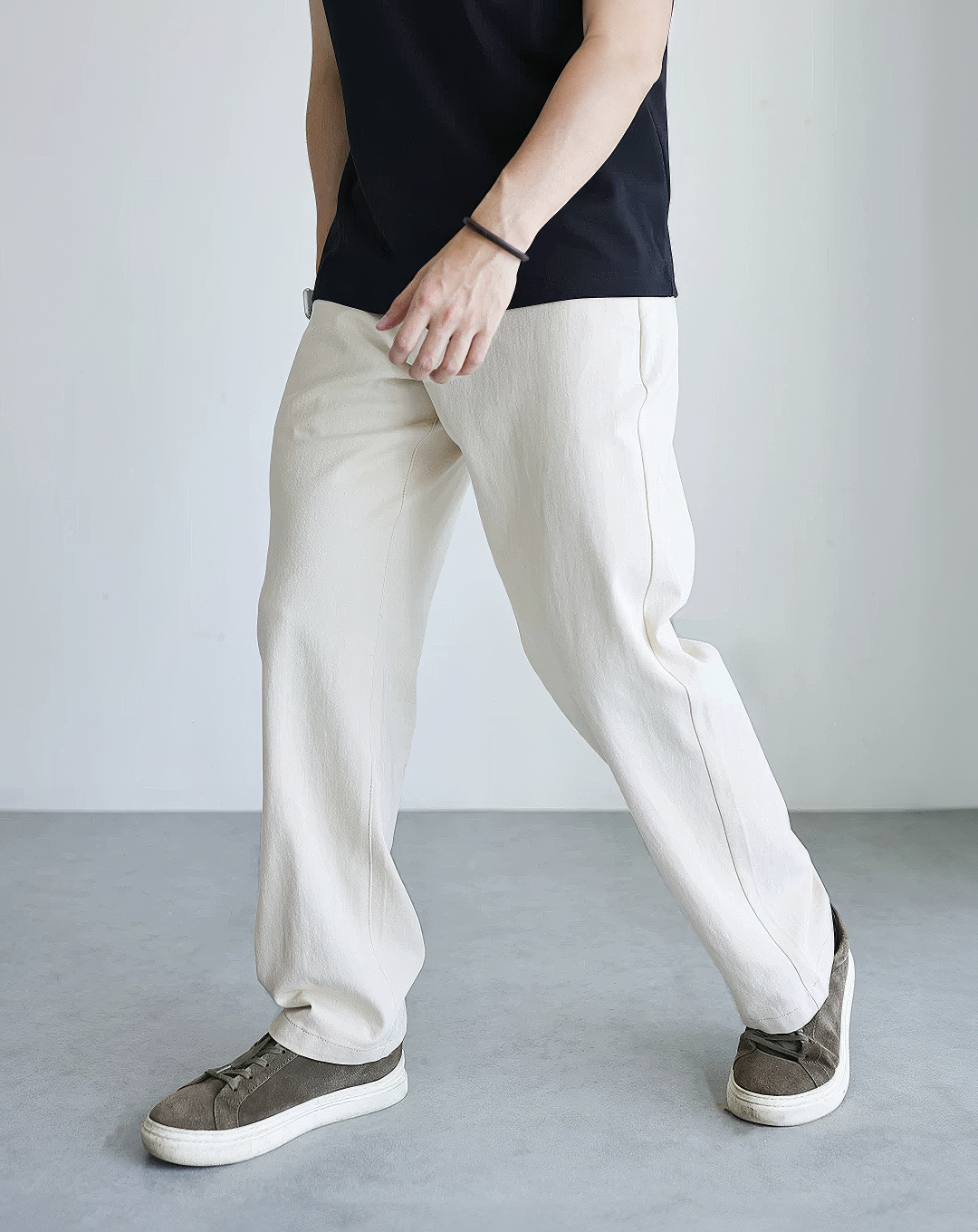 ♂Cotton Straight Chino Pants