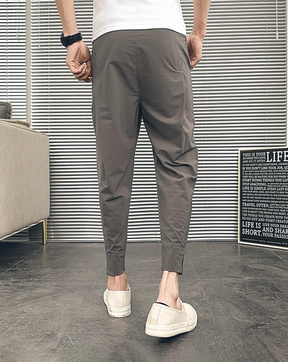 ♂Side Tuck Drawstring Pants