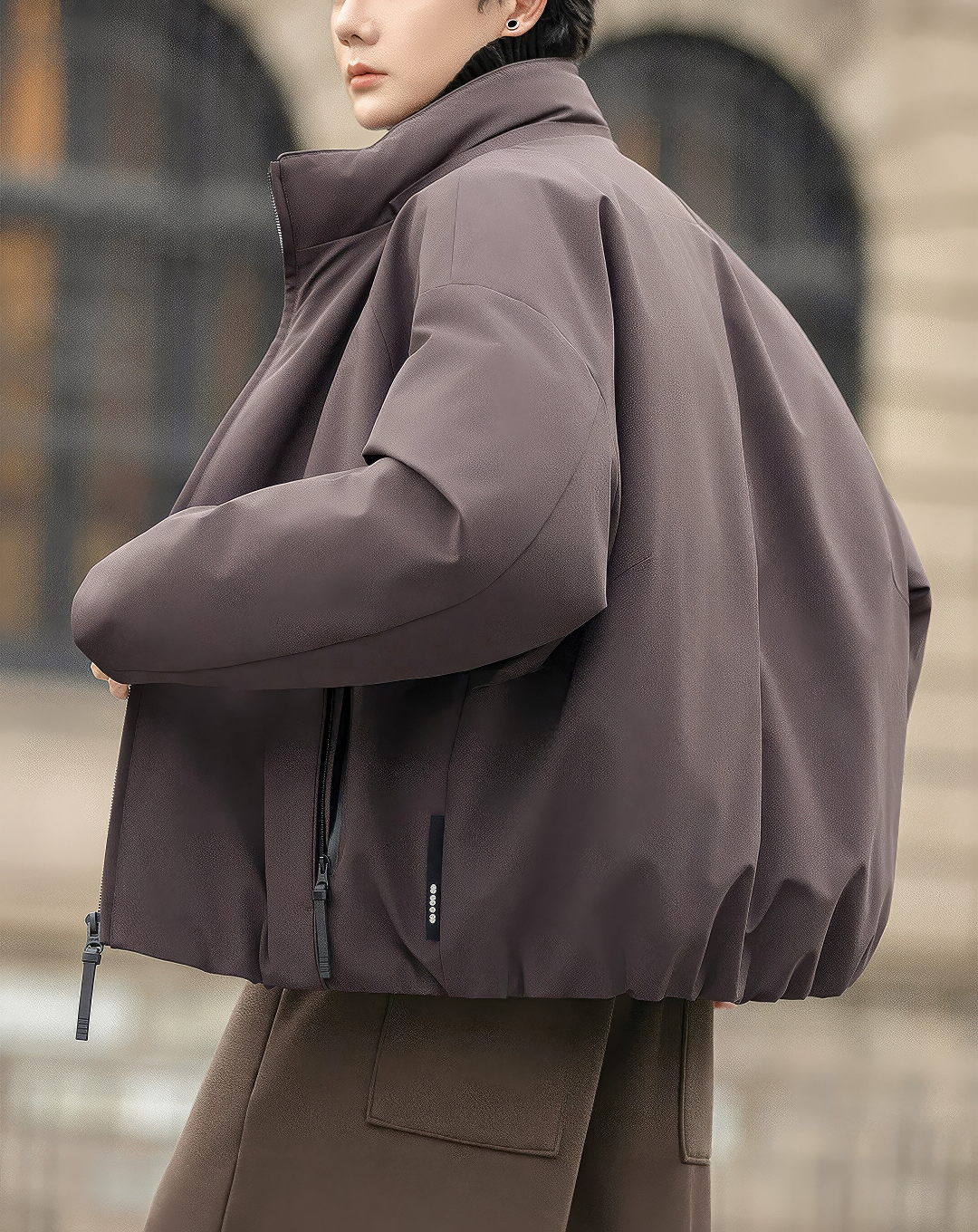 ♂High Collar Puffer Blouson