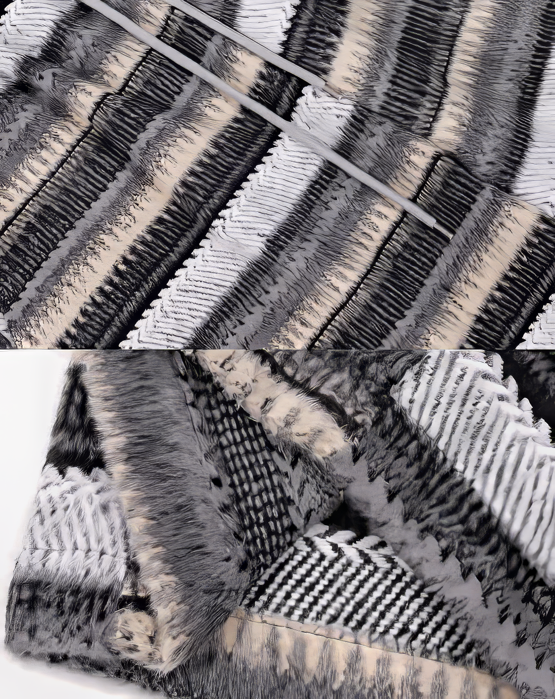 ♀Multi Stripe Lose Pants