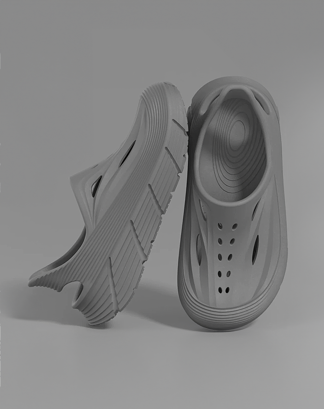 ♂Thick Sole Clogs