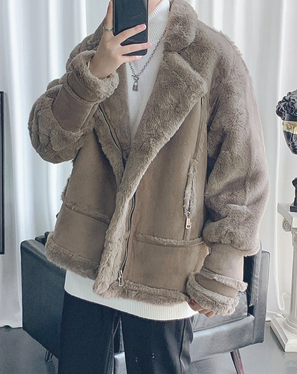 ♂Oversized Mouton Jacket