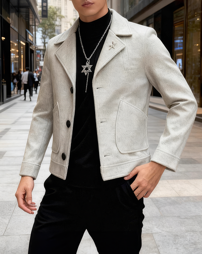 ♂Urban Tailored Button Jacket