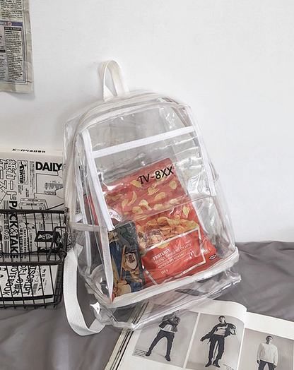 Clear Transparent Backpack