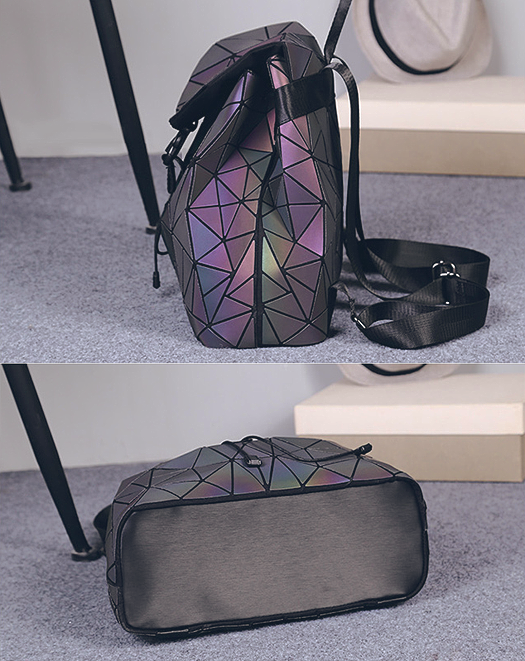 Geometric Pattern Backpack