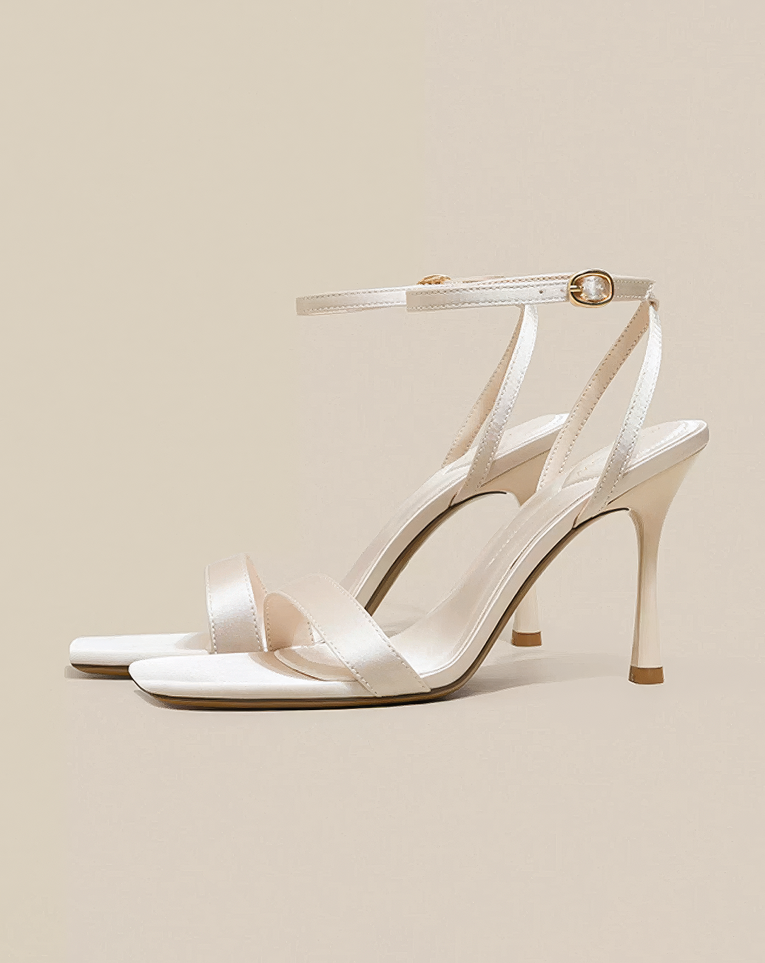 ♀Pristine Square Toe Sandals