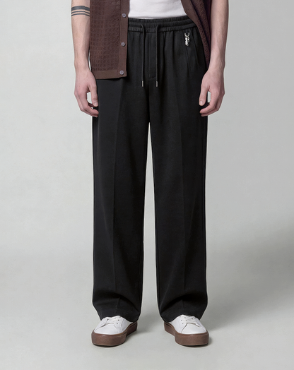 ♂♀Cotton Blend Drawstring Pants