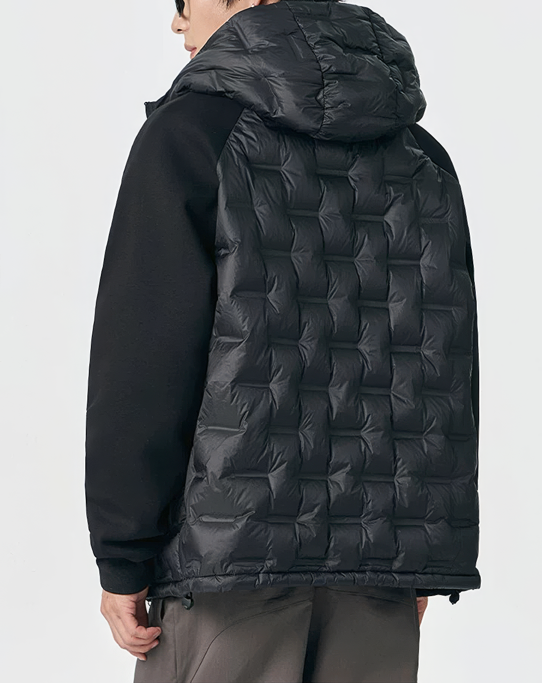 ♂Quilted Hybrid Puffer Jacket