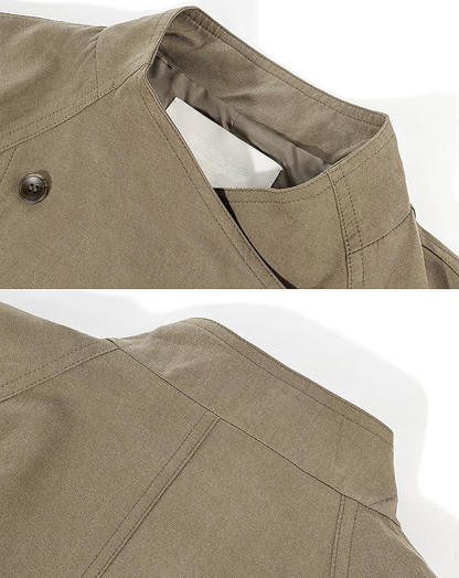 ♀Knit Cape Short Coat