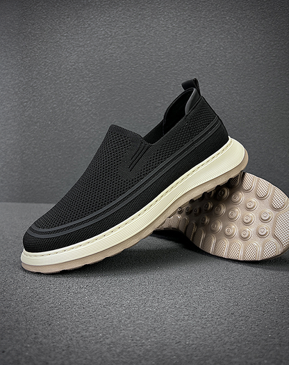 ♂♀Mesh flat Slip-ons