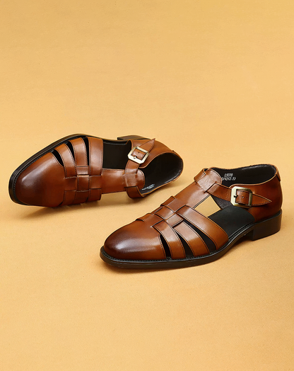 ♂本革／Noble Leather Gurkha Shoes