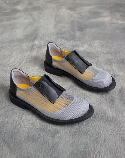 ♀Mesh Sheer Flat Shoes