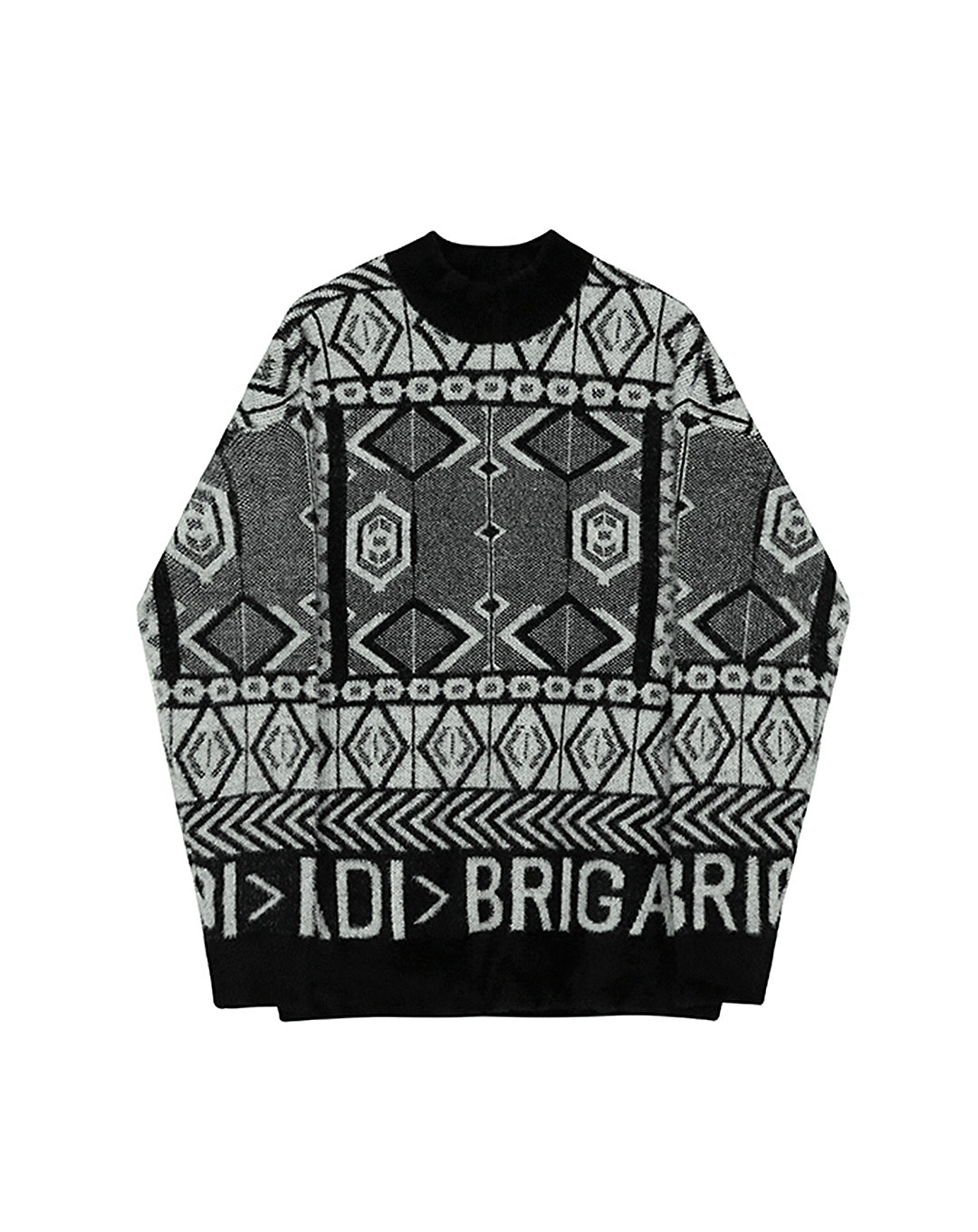 ♂Geometric Pattern Sweater