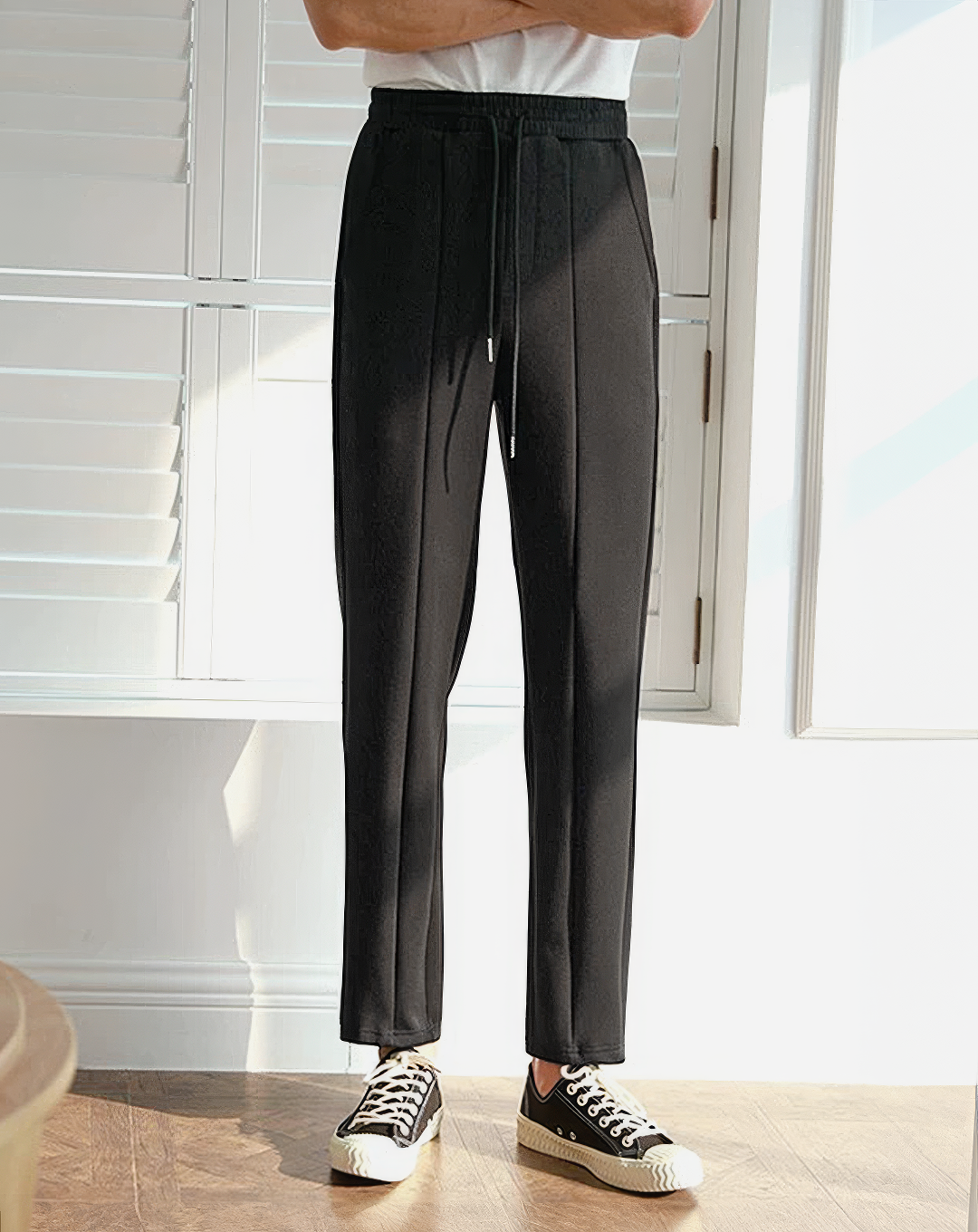 ♂Relaxed Jersey Straight Pants