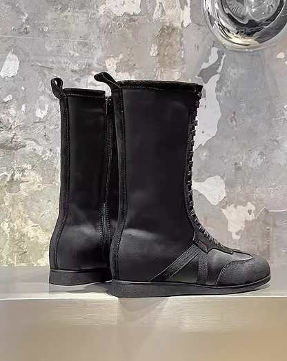 ♂♀Secret Sole Lace-up Boots
